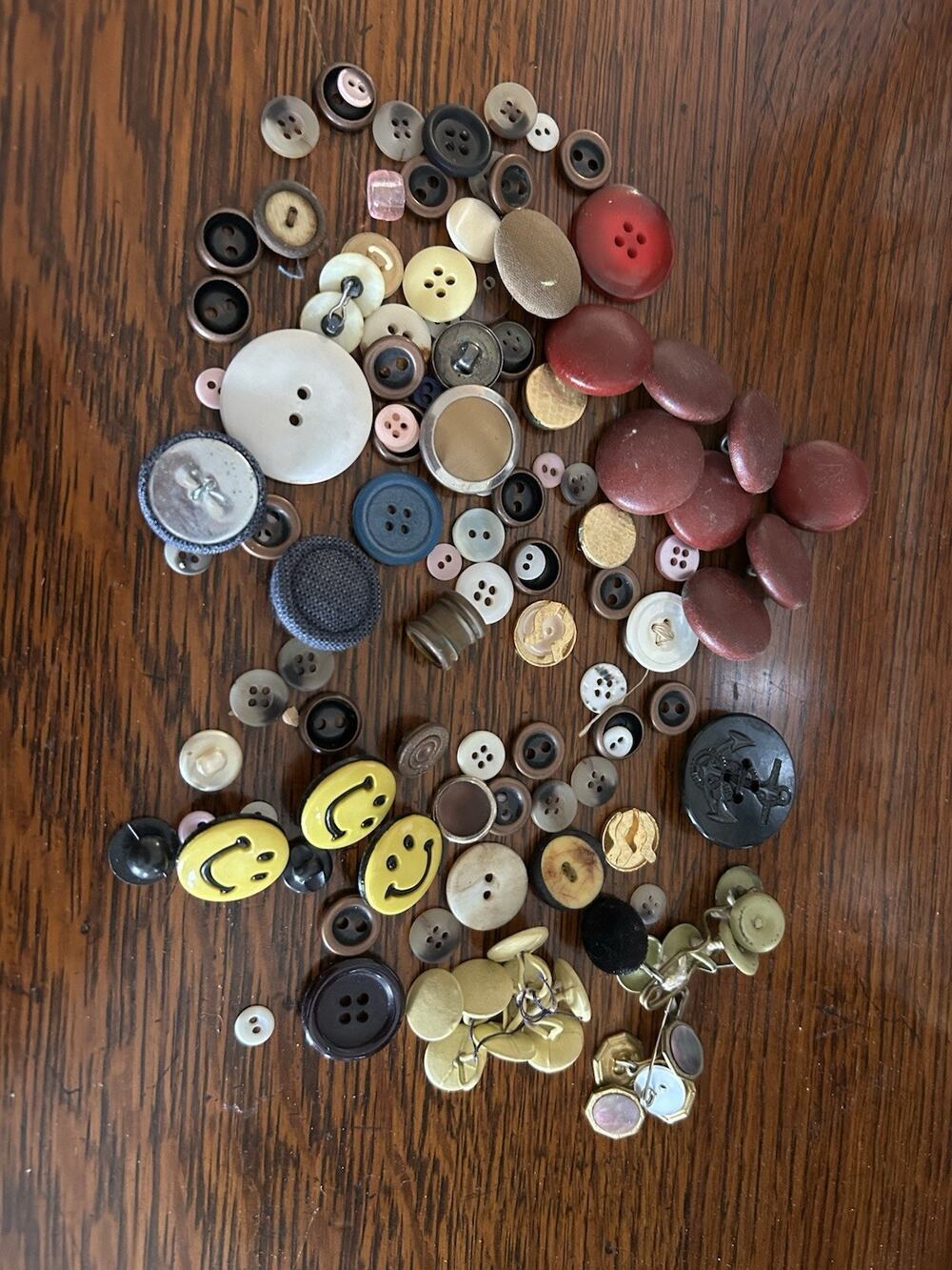 Lot of buttons and button covers